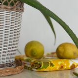 Nappe ronde vintage 1970