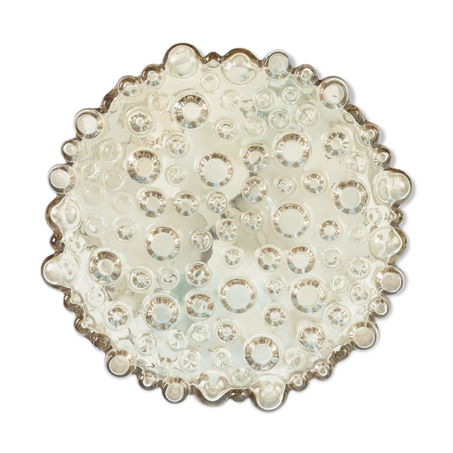 1960s bubble glass ceiling lamp