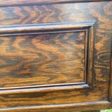 Old wooden planter