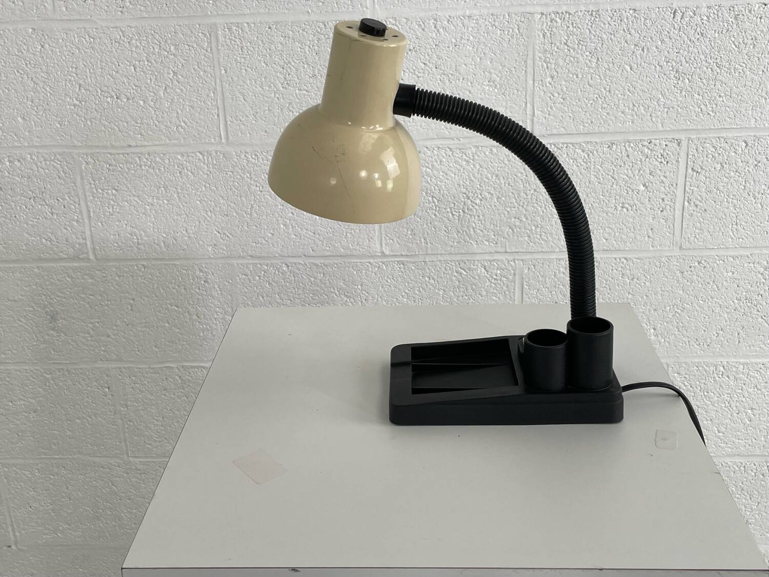 Industrial desk lamp