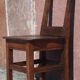 Lorraine chair in wood, 18th century.