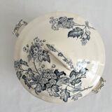 "Hawthorn" ironstone soup tureen, Longchamp earthenware factory