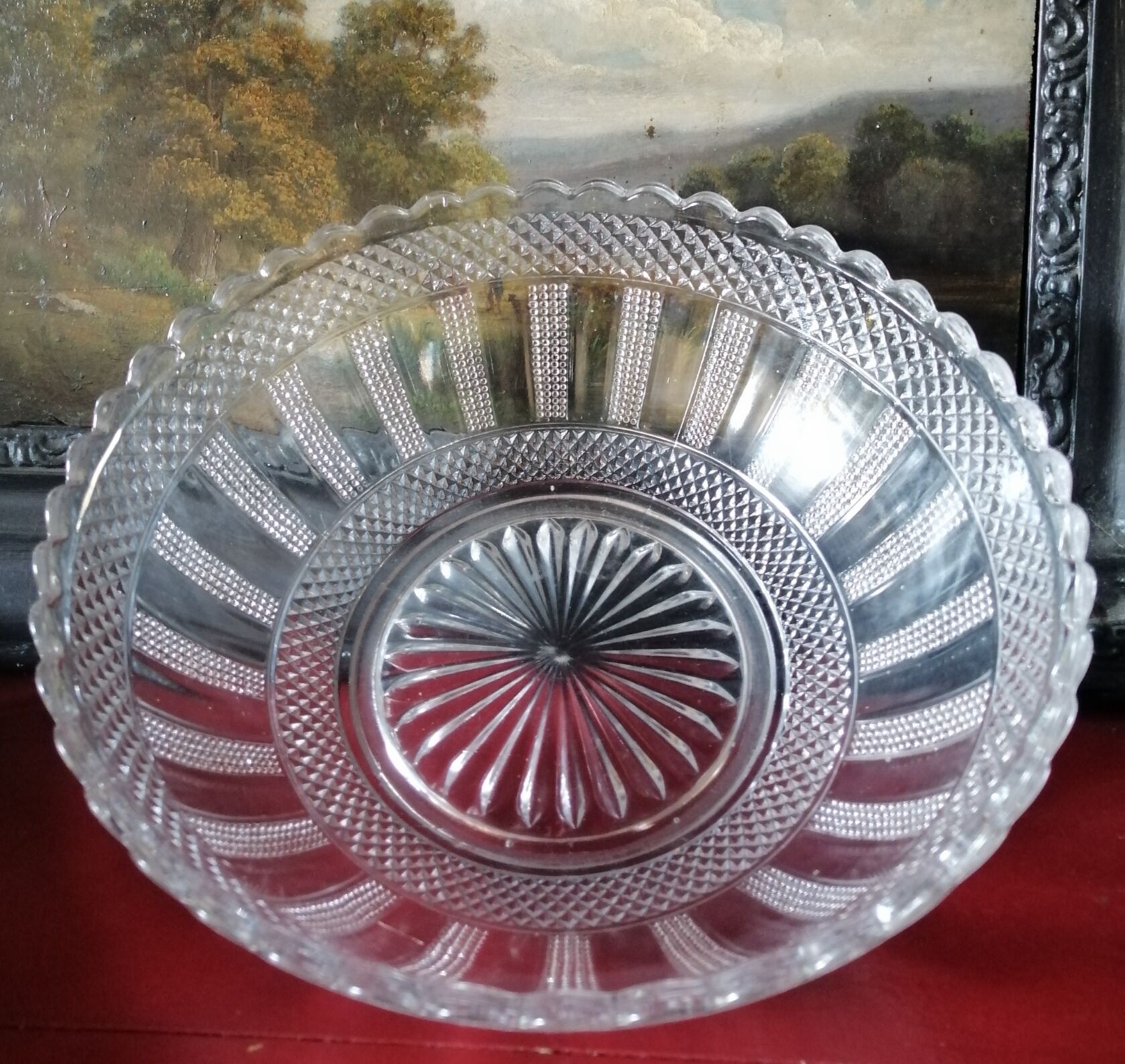 Coupe saladier en verre