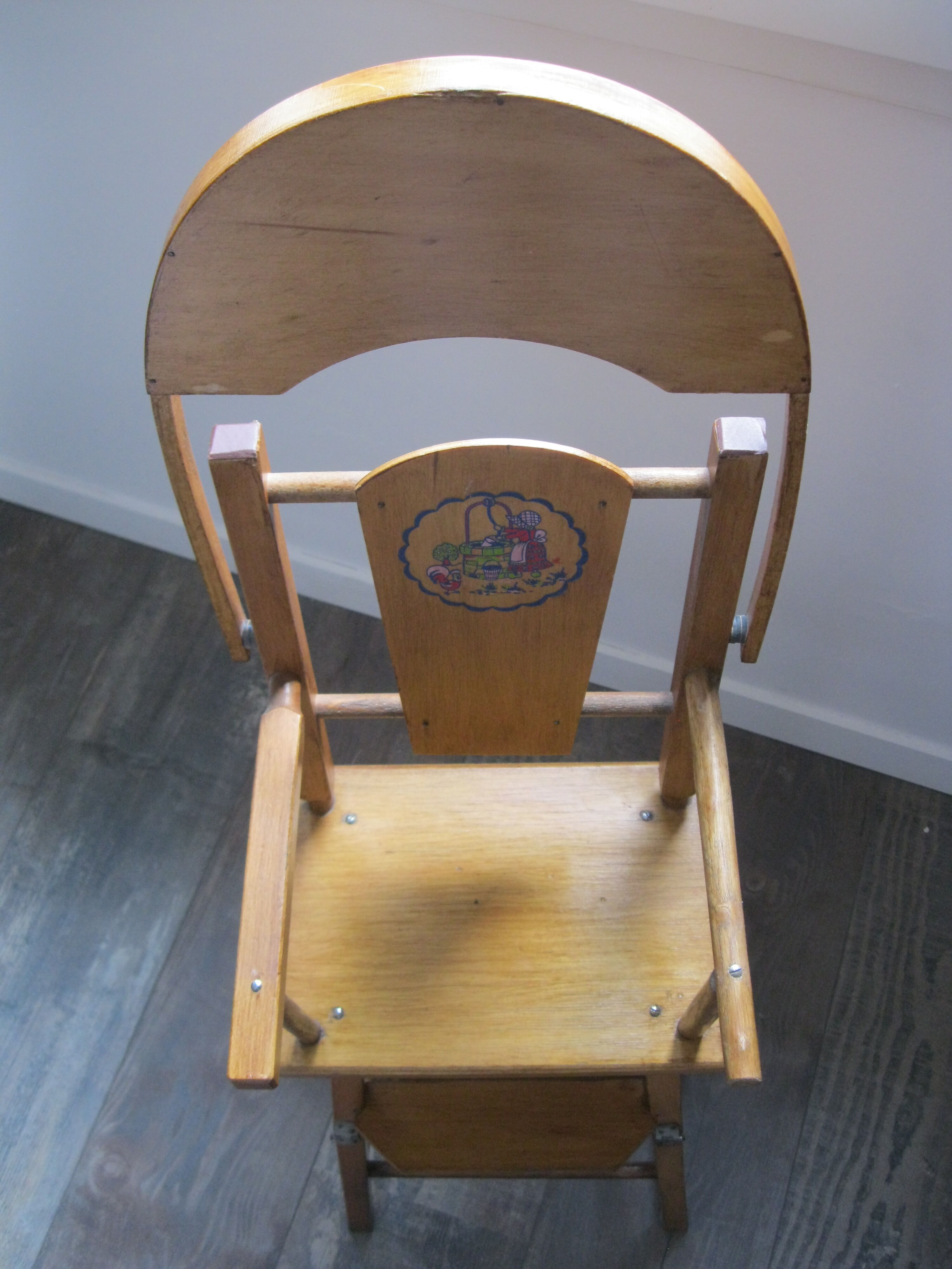 Toy high abacus wooden doll desk desk