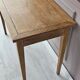 Renovated antique chestnut desk with shell handle | fernand