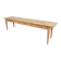 Very large farmhouse table 300 cm in fir from 1900, natural raw wood brewery.