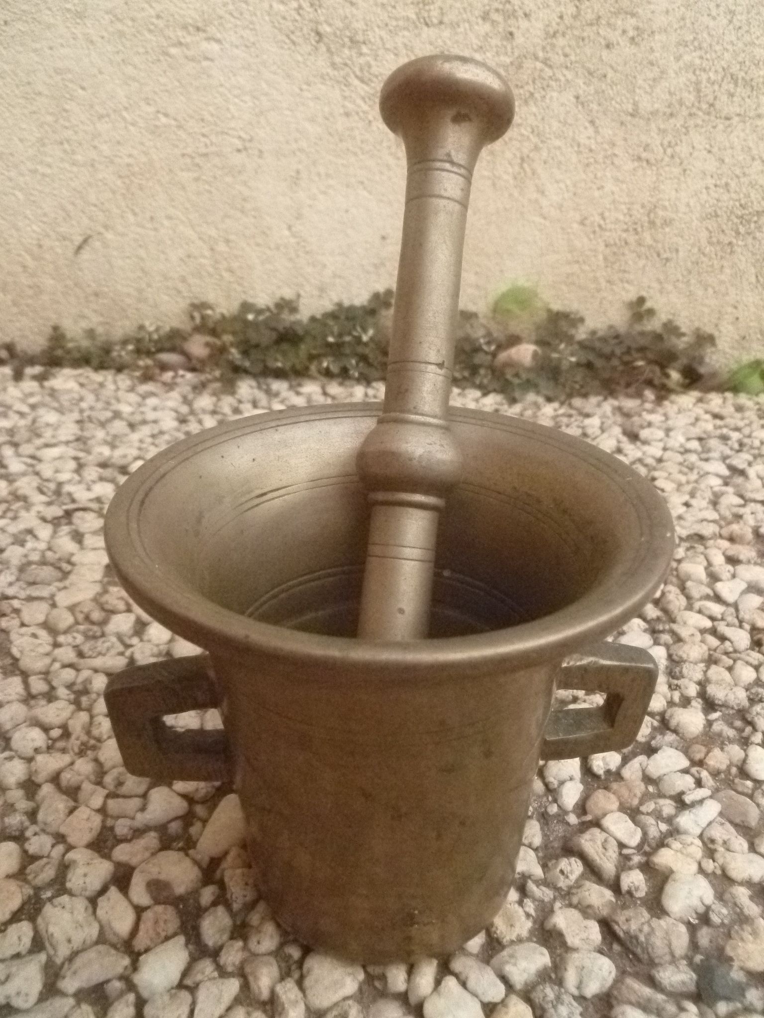 Mortier et pilon vintage