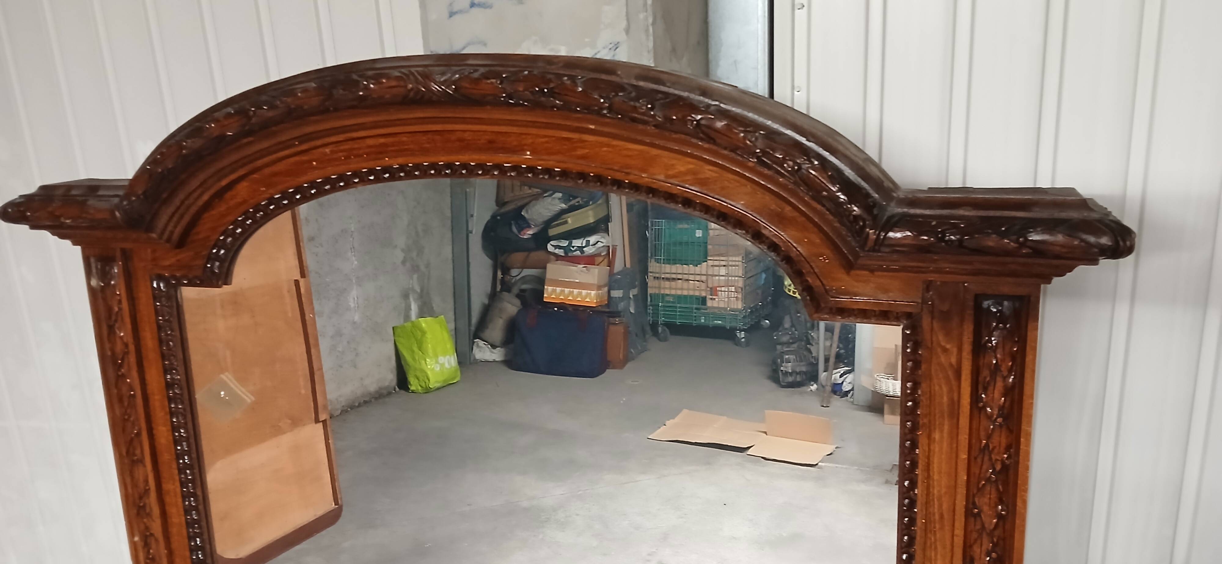 Miroir de commode ancien