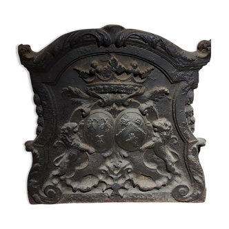 Castle fireplace plate
