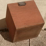 Wooden industrial crate