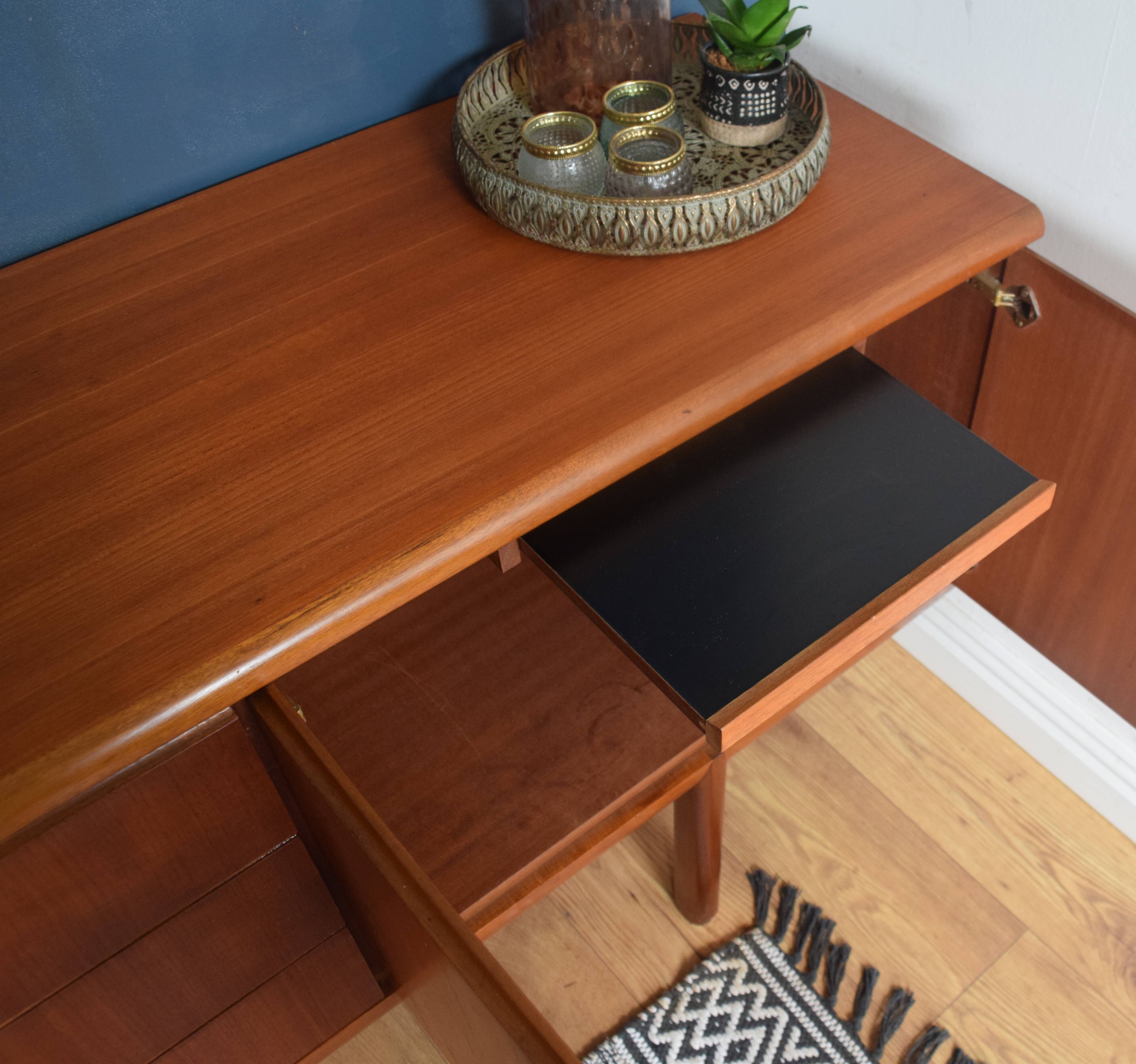 Restored Teak 1960s Mcintosh Long Teak Sideboard