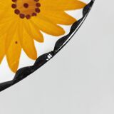 Two Schramberg Majolika painted flower dishes