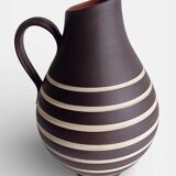 Mid-Century Modern Terracotta Pitcher by AKRU, West Germany, 1950s