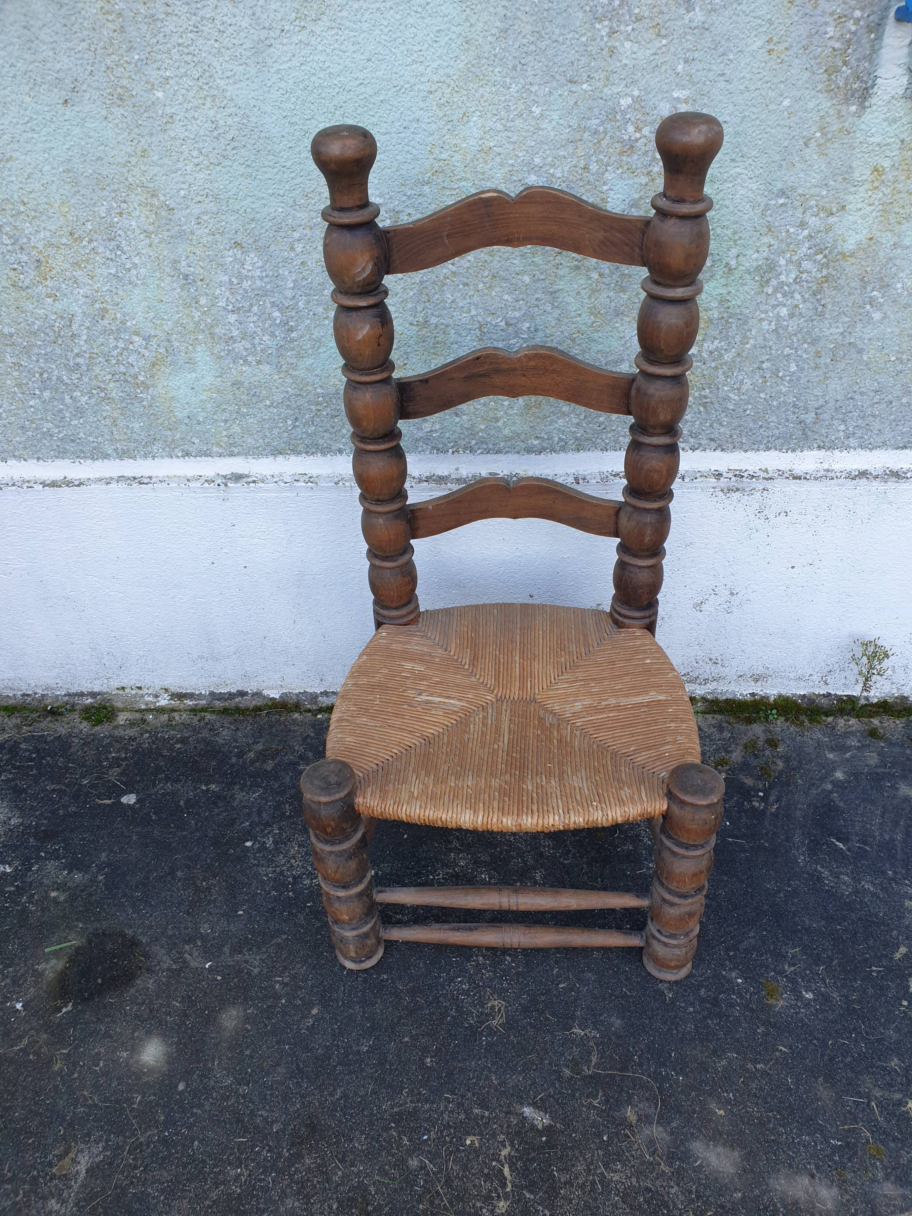 Brutalist chair in the Charles Dudouyt 60's style