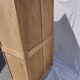 Parisian wardrobe in raw wood