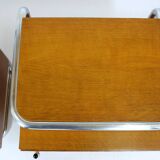 Restored Bauhaus Bedside Tables by Hynek Gottwald, 1930s, Set of 2