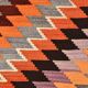 4x8 Multicolor Turkish Vintage Kilm,Bohemian Kilim Rug,125x253 Cm