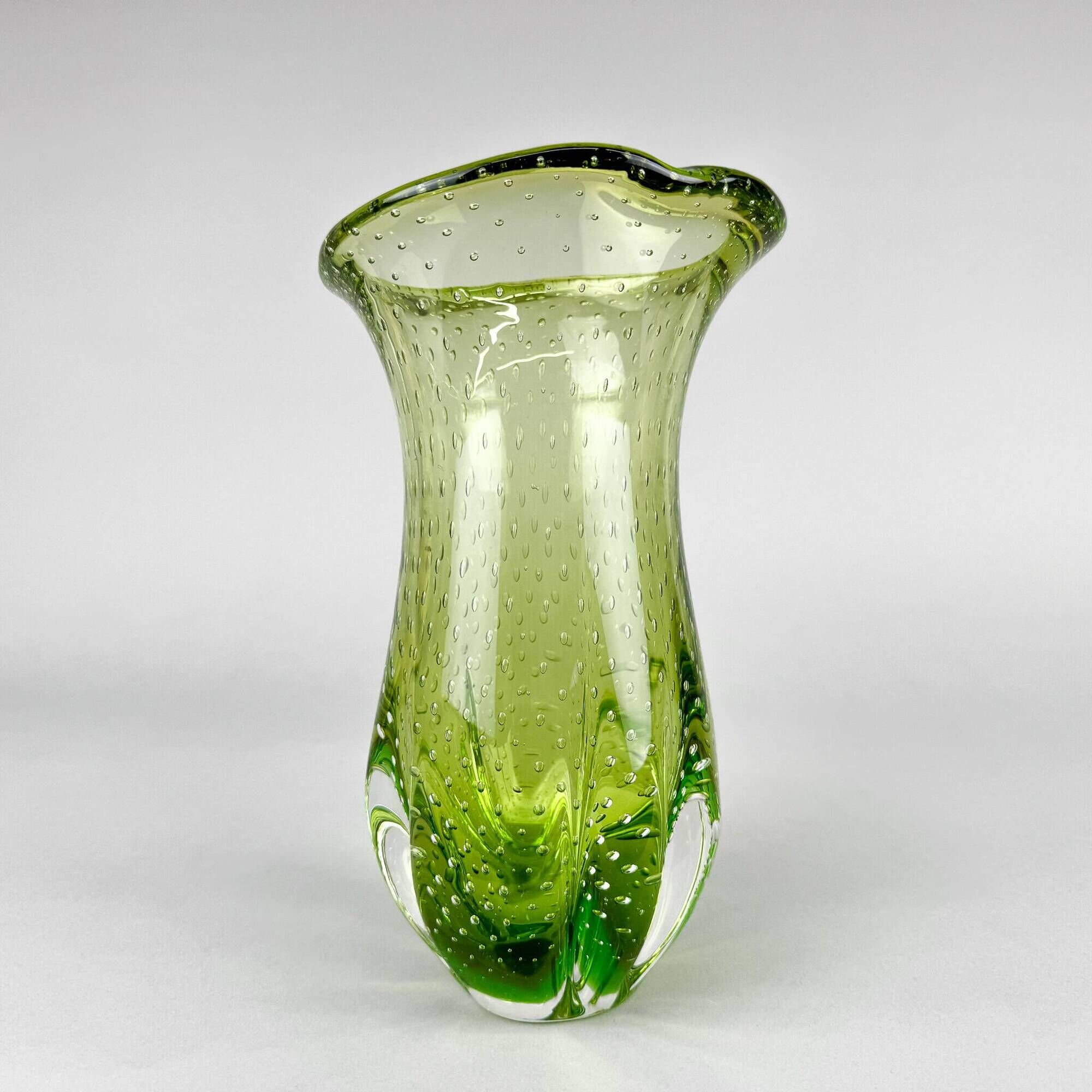 Vintage Art Glass Vase by Hana Machovska, Czechoslovakia, 1960s