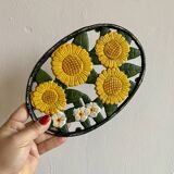 Vintage cast iron trivet
