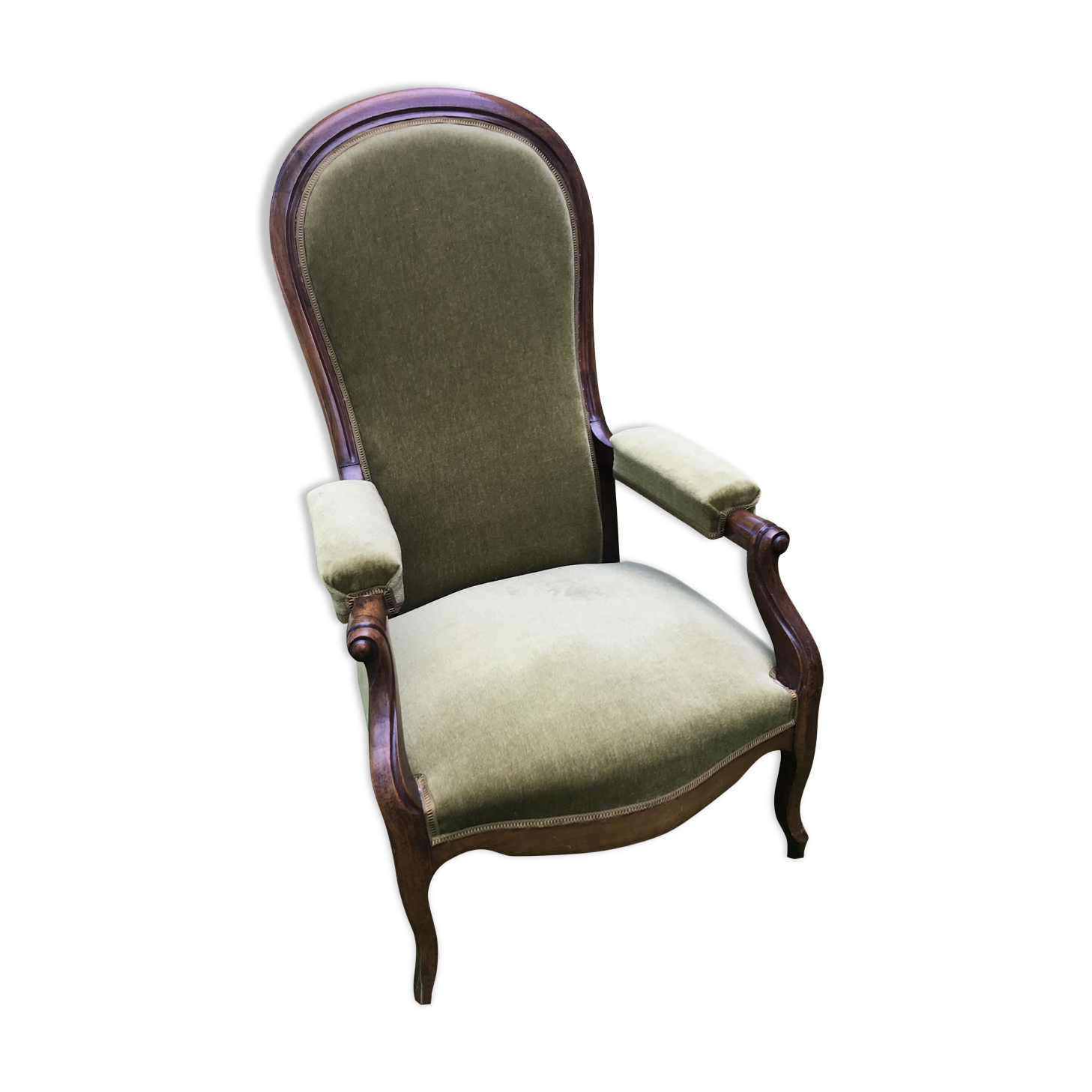 Old Voltaire armchair