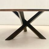 Martin Visser - Round Wengé Table