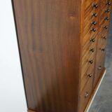 Antique dental practice in mahogany and marble Amsterdam around 1920