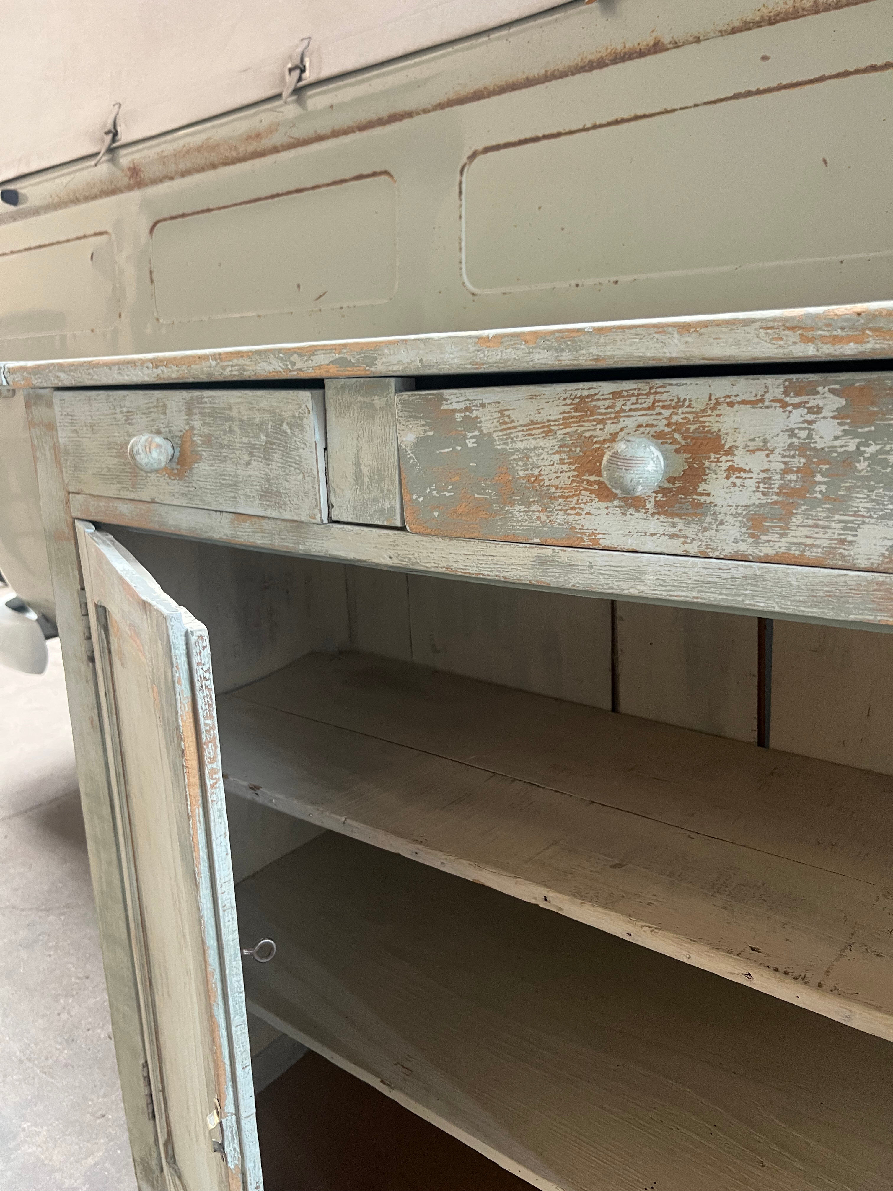 Patinated Parisian buffet