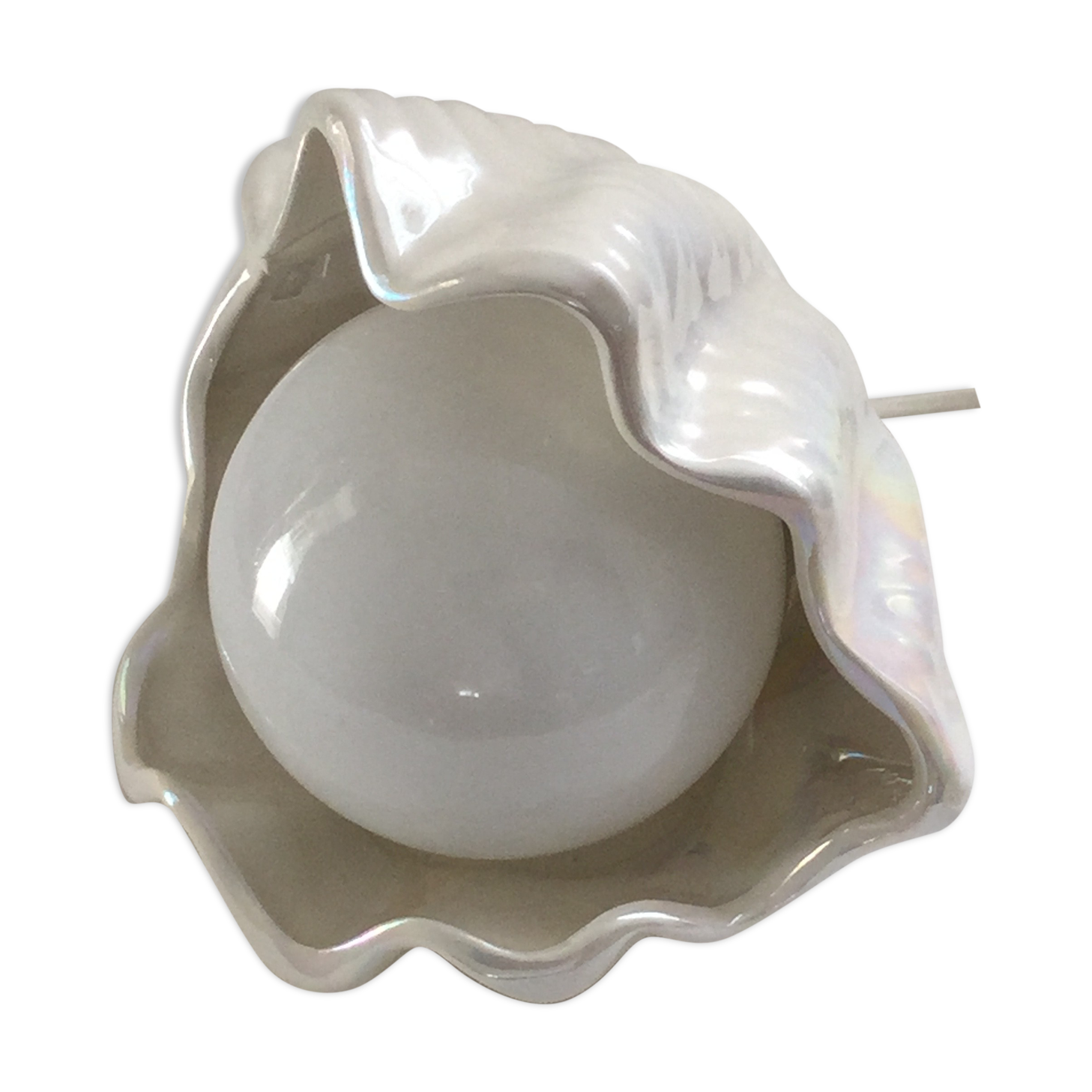 Lampe vintage "coquillage"