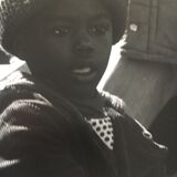 Great 80s photo print. Kid. USA