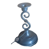 J. Goardere pewter candle holder