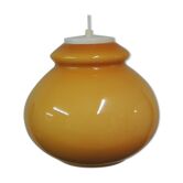 Suspension en opaline orange