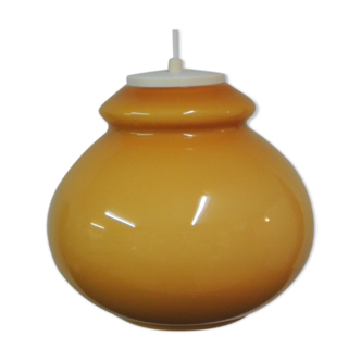 Orange opaline hanging