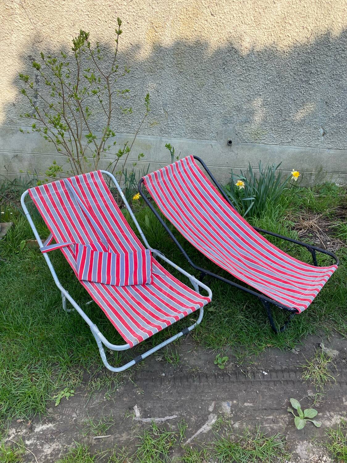 Vintage deckchair RDA