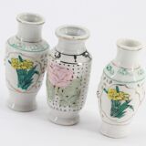 Set of 3 Chinese vases