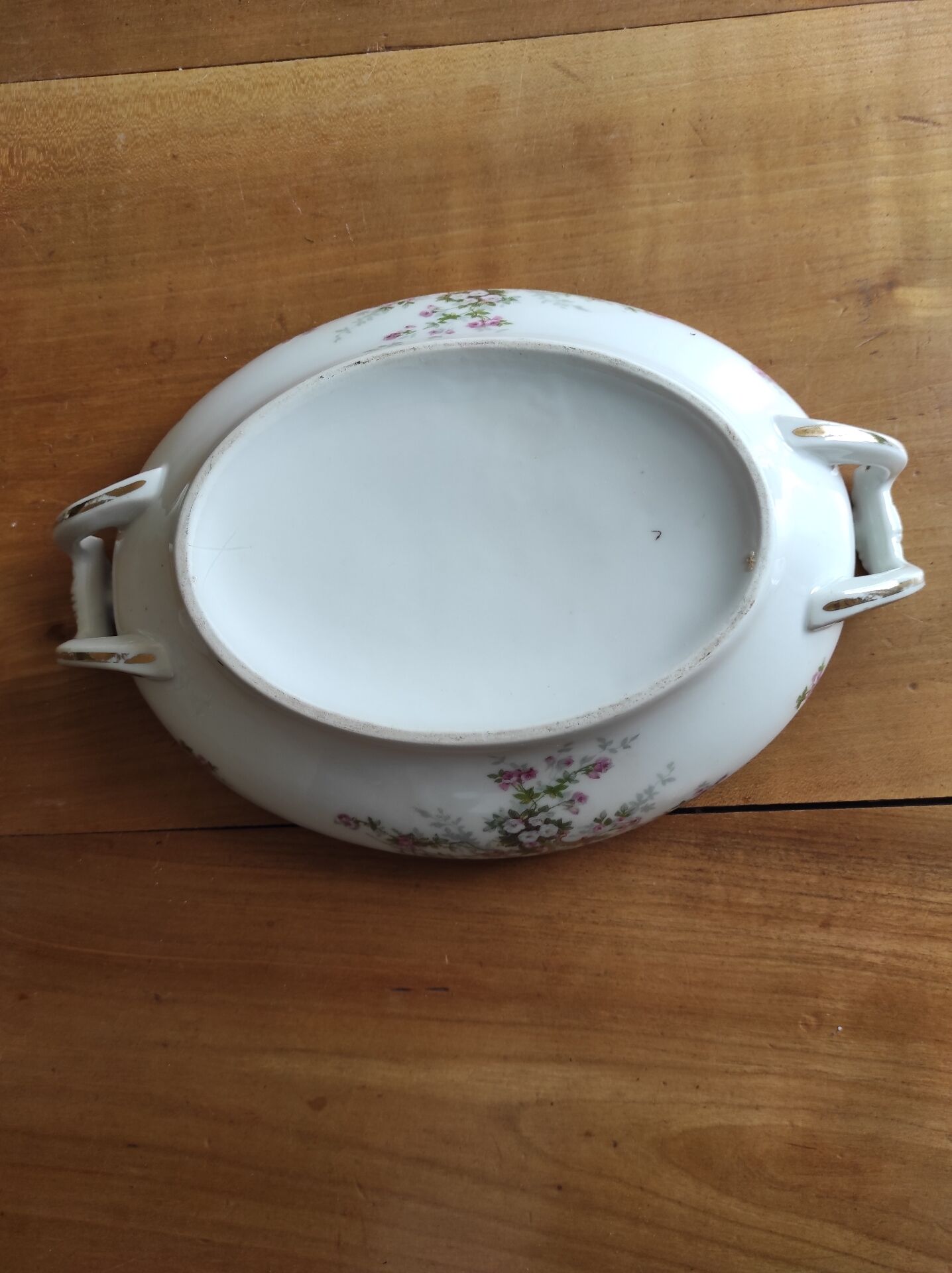 Soupière Légumière ancienne ovale contenance 600 ml
