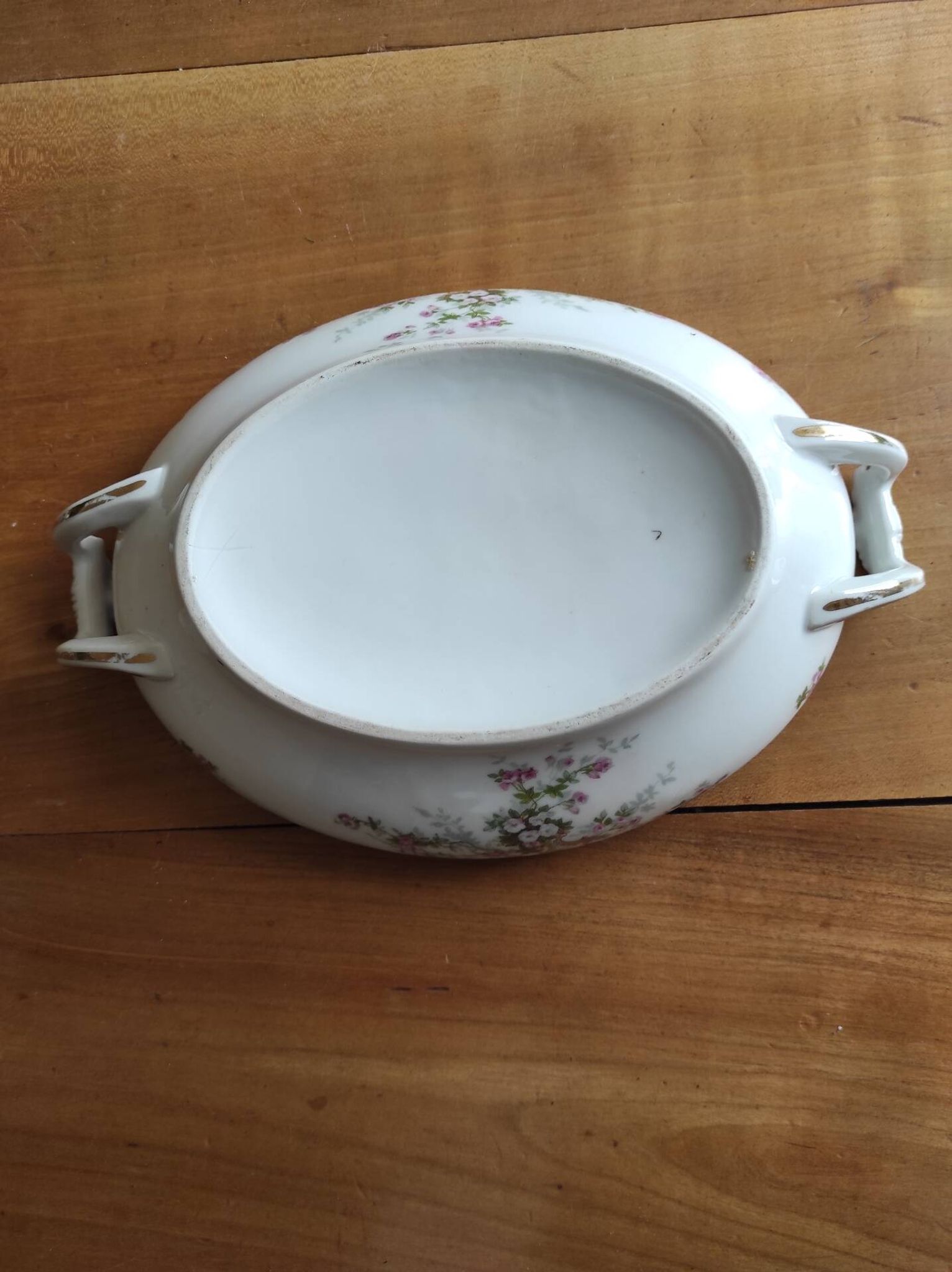 Soupière Légumière ancienne ovale contenance 600 ml