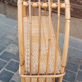Étagère en rotin