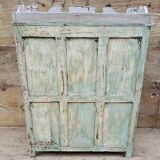 Ancien garde-manger tribal en teck birman