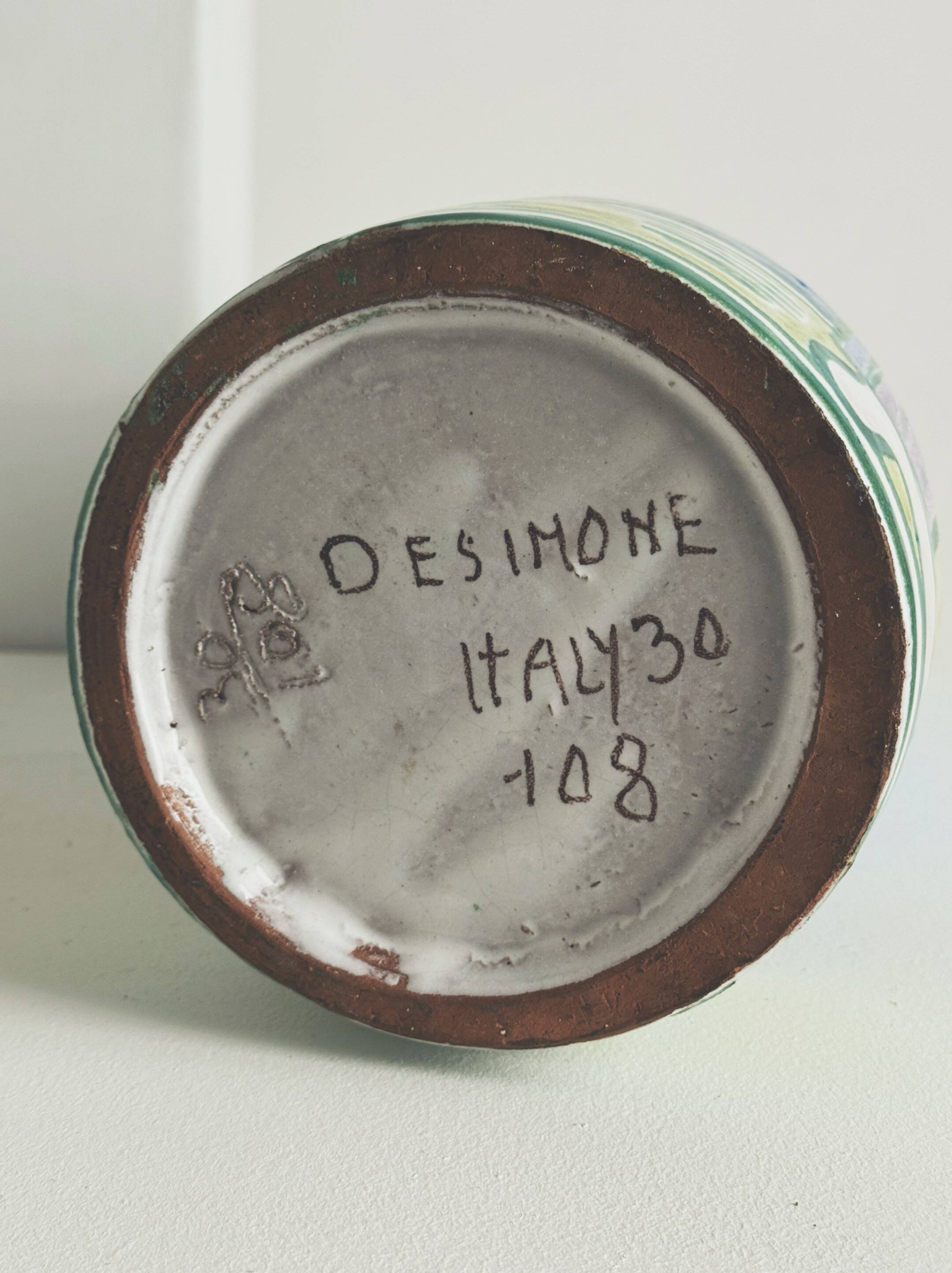 Rare & monumental lamp by Giovanni de Simone