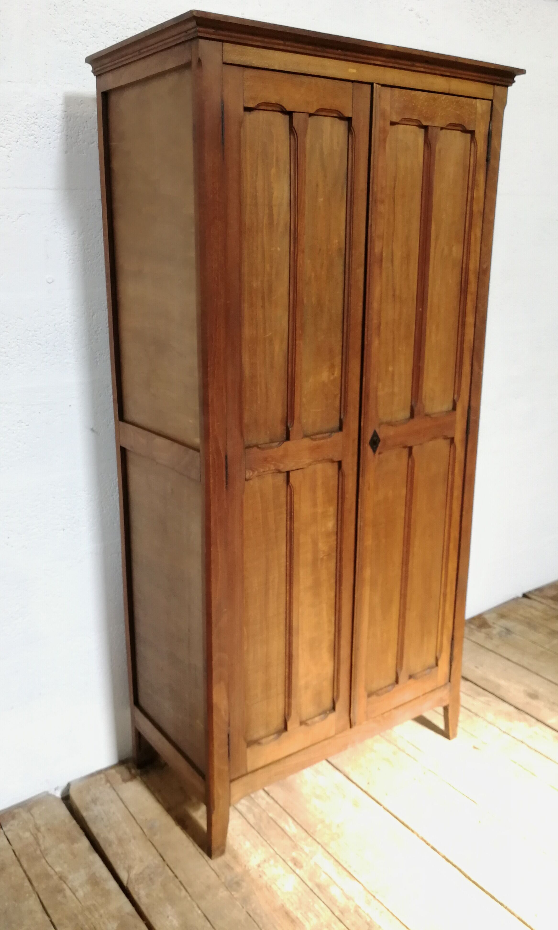 Old Paris wardrobe wooden.