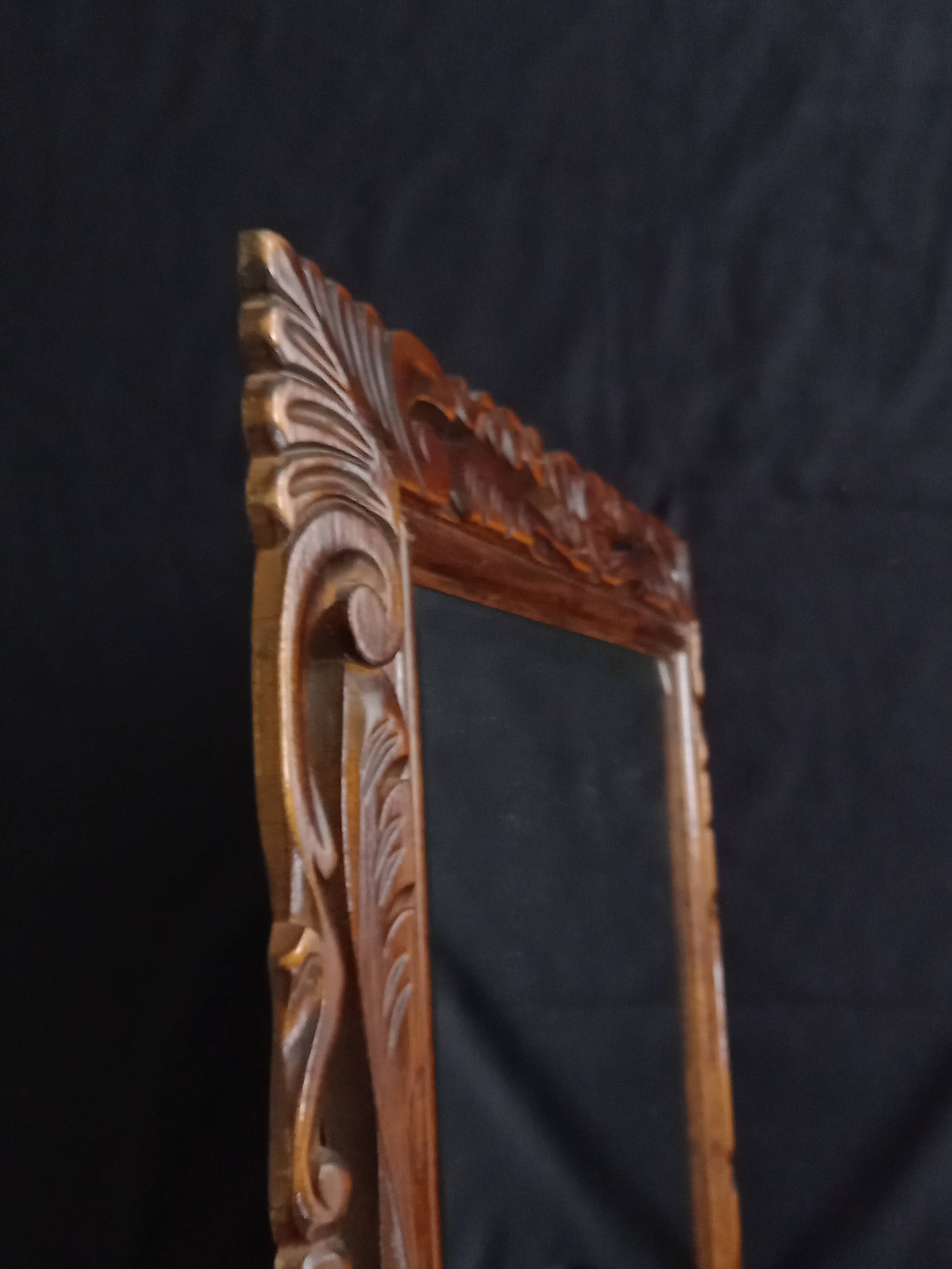 Large carved mirror neobaroque style