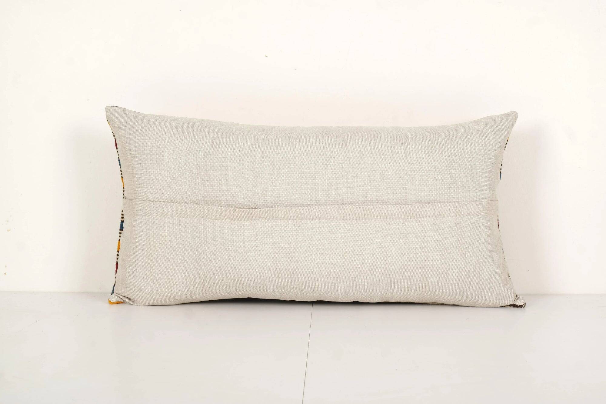 Vintage kilim cushion cover 76x41 cm