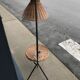 Rattan lamppost