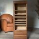 Vintage oak curtain filing cabinet
