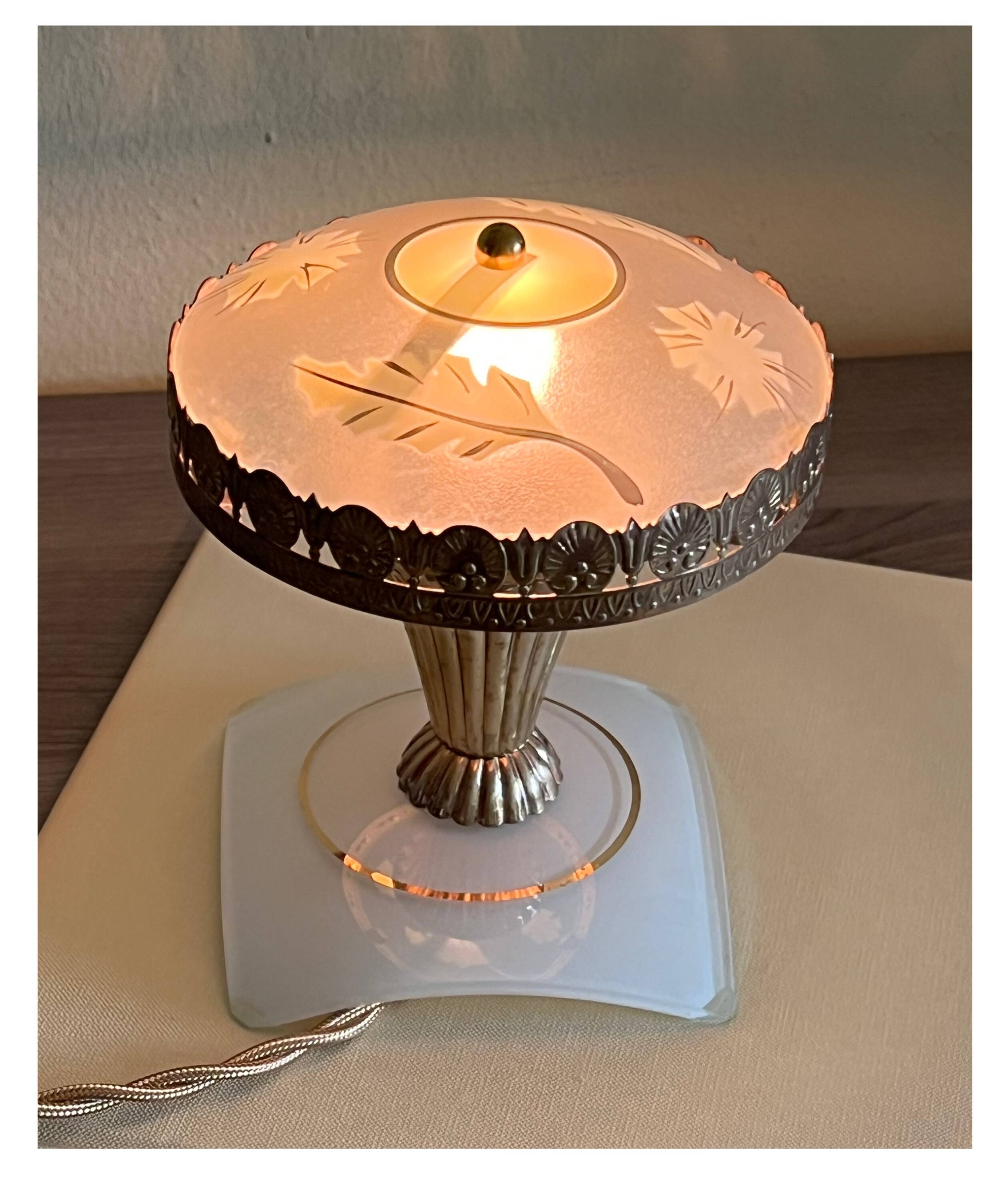 Vintage Table Lamp, Italy, 50-e