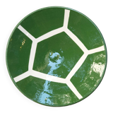 Assiette moyenne - sol vert