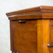 Antique Dressing Table in Brown Venered with Mahogany, 1860