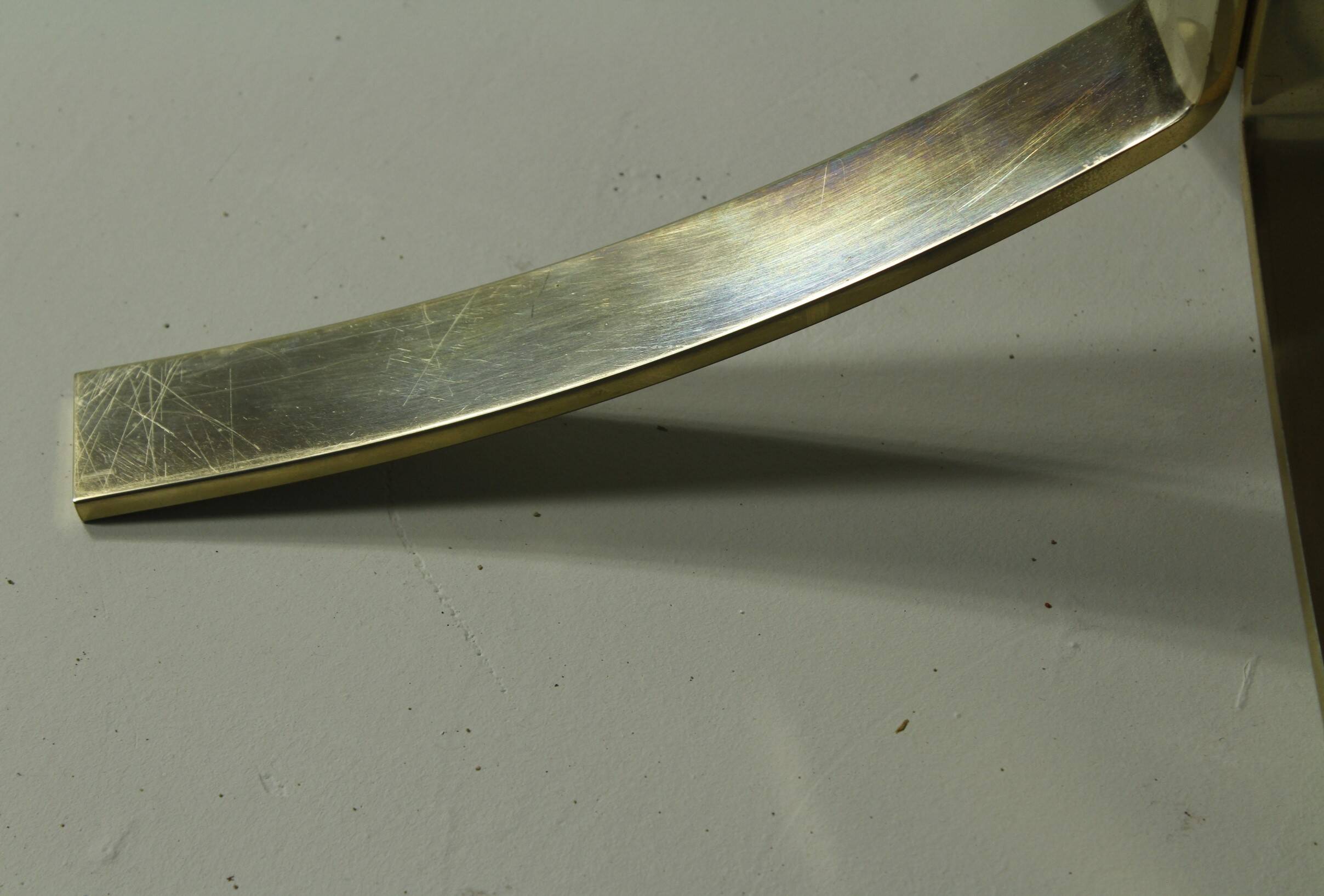 Italian Coffee Table, Smoked Glass, 1970s