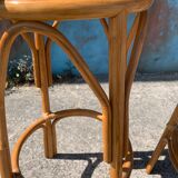 Rattan bar stools