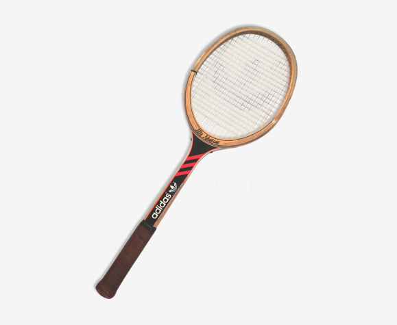 Adidas Ilie Nastase wooden tennis racket | Selency